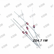 Zener diode (Zener diode) ZD4.7V ZD4.7V 1W. ZD4 1W ZD5.2V 0.5W