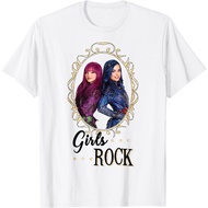 Descendants Mal And Evie Girls Rock Children's T-Shirt Fashion T-Shirt Tops for Boys Girls Distro Ag