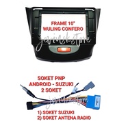 FRAME ANDROID 10 INCH WULING CONFERO