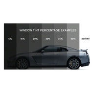 Universal Automotive Car Tinted Film 2Ply Vlt Film