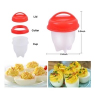 Silicone Egg Boiler Mini Egg Steamer Non-Stick Egg Cup Silicone Egg Steamer 6pcs Creative Kitchenwar