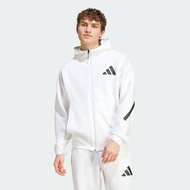 Lifestyle & Tennis Z.N.E. Full-Zip Hooded Track Jacket Men White JF2443