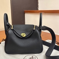 HERMES 黑金MINI LINDY