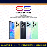 Infinix Hot 40i | Infinix Hot 40 Pro [8GB RAM + 256GB ROM] - Original Infinix Malaysia