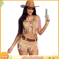 Cowgirl Adult Outfit Circus Costume Halloween Masquerade Sexy West Cowboy Uniforms Role Play