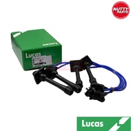 สายหัวเทียน LUCAS 4A-FE 5A-FE 7A-FE สายหัวเทียนซิลิโคน Toyota Corolla AE101 AE110 AE111 AE112 SOLUNA