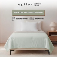 Epitex Aerocool Reversible Cooling Blanket 140x190cm Instant Cool Touch Lightweight Breathable Soft 