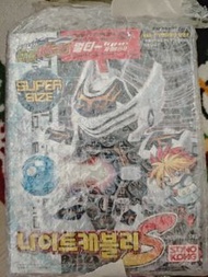 可交換 韓版 Super Size 超級 戰鬥 彈珠人 光榮騎士 2004 Sonokong battle b-daman 042 knight cavalry b傳說 takara tomy zer