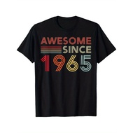 UnisexRetro 60 Birthday Decorations Men 60yr 1965 60th Birthday T-shirt
