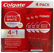 高露潔 - 464g Colgate 光感美白牙膏 4支裝 (平行進口)