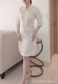 MODERN FILIPINIANA BARONG DRESS FOR WOMEN