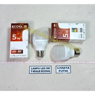 5W T-BULB 6500K WHITE ECOVA LED LAMP