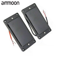 [okoogee]MX0310D 2ชิ้นกีต้าร์ปิดผนึกฮัมบักเกอร์ปิ๊กอัพคอยล์คู่สะพานและคอชุดปิ๊กอัพสำหรับ LP อะไหล่กี