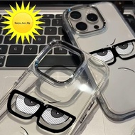 Case Casing Side Eye Military Drop Clear For Oppo A52 A53 A54 A55 A57 4g A58 A5i A5s A5x A6 A6 Pro A
