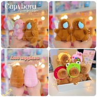 Capybara Keychain Capybara Pulling Nose Capybara Keychain Cute Capybara Keychain Plushie