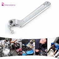 [Menolana] Chrome Vanadium  Hook Wrench for Nut, Side Adjustable Spanner, Universal C Spanner