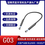 G30 Fon Telinga Bluetooth Tali Leher Baharu 5.0 Fon Telinga Sukan Magnet Fon Kepala Tali Leher Pangg
