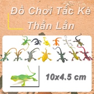 Plastic Lizard gecko toy set of 12 for children