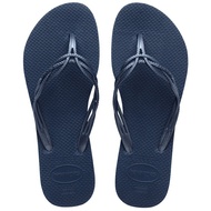 havaianas Brazil Flip-Flops Women's Flash sweet Dark Blue Sandals Slippers Beach Shoes