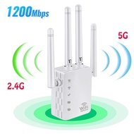 5 Ghz WIFI Booster Wireless Extender 1200Mbps Network Amplifier 802.11N Remote Signal Wi Fi Repeater