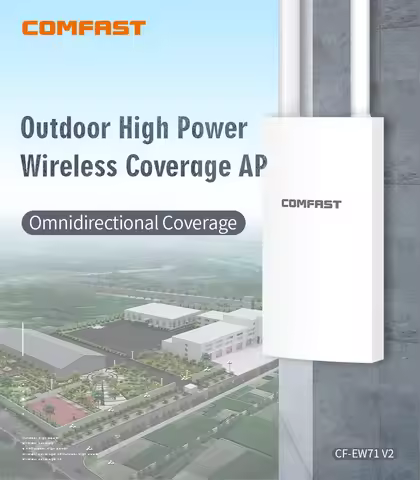 COMFAST 300-1200Mbps Outdoor Wifi Signal Repeater AP Router Dual Band 2.4G/5Ghz Long Range Wifi Wire