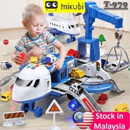 Mainan Big Airplane Toys Plane (T979 /T946- 6car/T947- 4car) Mainan Kapal Terbang Aeroplane toys Kid