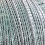 Combo Clothesline (30 meters of 4mm plastic-coated cable + 10 4mm cable tighteners + 4 6mm tensioner