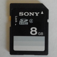 Sony Sony Sony 8GB SDHC Memory Card Memory Card class4