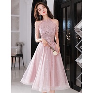 French Evening Dress New Luxury Party Birthday Party Temperament Light Luxury High end Small Gentle