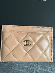 Chanel card holder