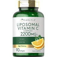 Carlyle Liposomal Vitamin C | 2200mg 2200mg 90 Softgels