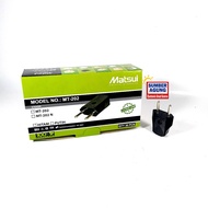 Matsui Black Plug 202 MATSUI Black 202 Flat Electrical Plug Reliable Quality Quality Material