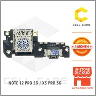 Charging Board USB Port Charger with Mic Compatible For REDMI NOTE 12 PRO 5G / POCO X5 PRO 5G