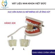 Dental Bite with Saliva Suction Hole, silicone Oral Opener