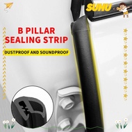 SUHU Car Door Edge Seal Strip, Rubber Waterproof B-Pillar Weatherstrip, Durable Universal Noise Redu