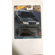 [CHASE CAR] Hot Wheels 2023 Premium Mercedes-Benz 500 E (BLACK) - CANYON WARRIORS series