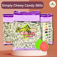 Simply Chewy Candy Chewy Candy Guava Flavour BIG Pack ( 380pcs ) Halal