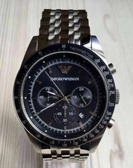 正品Emporio Armani quartz chronograph手錶