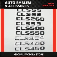 Colors For Mercedes-Benz CLS Class C218 C219 C257 CLS53 CLS55 CLS63 CLS350 CLS450 CLS500 CLS550 Embl