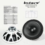 Speaker komponen Betavo 18 inch B18-N184 White Series component b18