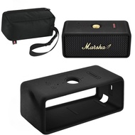 Emberton III Silicone Case for Marshall Emberton 3 Portable Travel Case Storage Bag Organizer Adjust