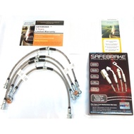 PRO-RS STEEL BRAIDED BRAKE HOSE Volkswagen Golf 1999-up MK-4 - 4pcs