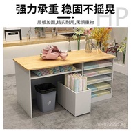 Flower Shop Table Workbench Flower Shop Storage Wrapping Paper Flower Arrangement Flower Shop Cashie