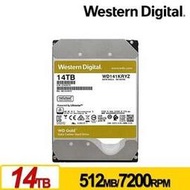 WD141KRYZ 金標 14TB 3.5吋企業級硬碟(台灣本島免運費)