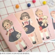 韓國Afrocat paper doll mate pocket book 3 復古娃娃 口袋筆記本 手帳 記事