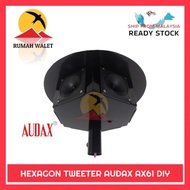 Hexagonal Speaker Burung Walet Audax AX61 HEXAGON Tweeter DIY Untuk Suara panggil Burung Walet 6 Pen