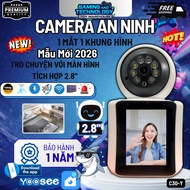 [Genuine] - Yoosee C30-Y Camera, With 2.8 Screen" Video Call, FullHD, 360 Degree Rotation, 2-Way Tal