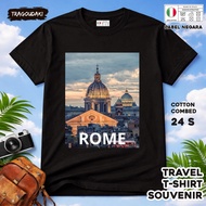 ITALY SOUVENIR T-SHIRT 8 WEAR ITALY COUNTRYTAG COTTON 24S SOUVENIR PREMIUM GIFT