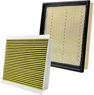 Capume 2PCS Cabin Engine Air Filter Kit JMFL3 JM7C39 Fits for 2015-2024 F-150, 2018-2024 Expedition,