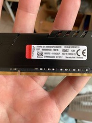 HyperX Fury DDR4 3466 兩條 共16GB（HX434C16FB3K2/16)